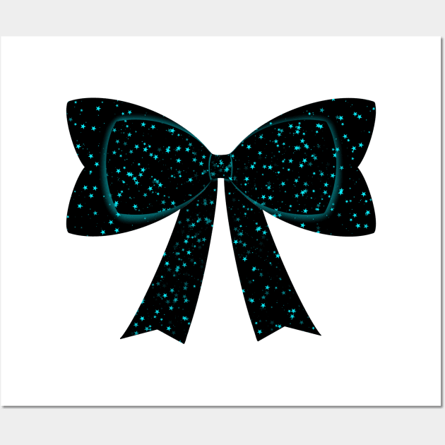 Starry bow Wall Art by tothemoons